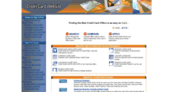 Desktop Screenshot of creditcards.youronlineatm.com